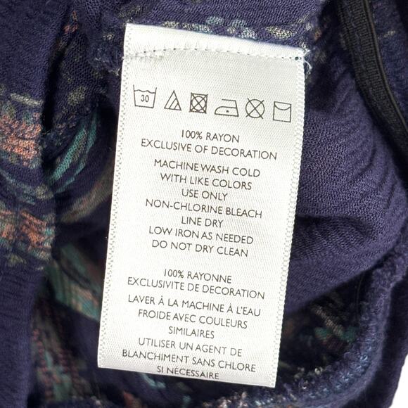 Ecote boho floral blouse – cold shoulder off-shoulder top - Picture 7 of 8